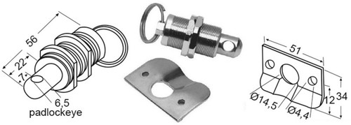 Chiusura gavoni inox con - gavoni,