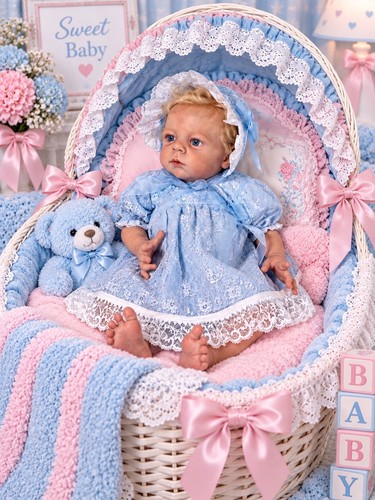 Reborn baby girl karlotta - baby,