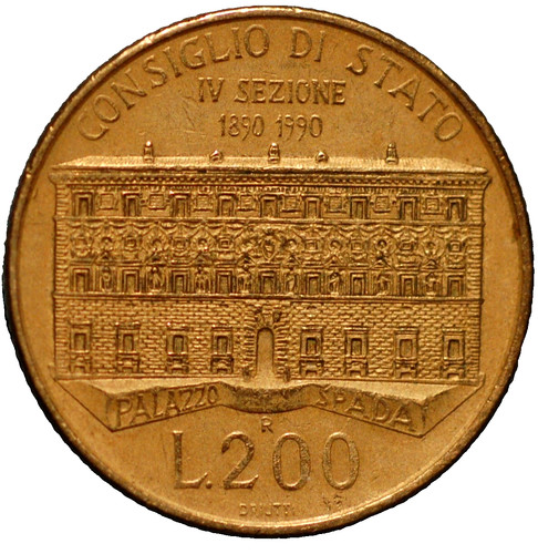 Italy 200 lire 1990 135 - 1990,