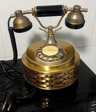 Telefono vintage ottone - telefono, in