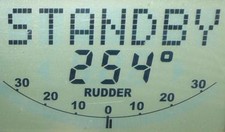 Autohelm LCD screen for ST7000