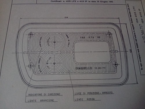Fanale post alfa romeo - post,