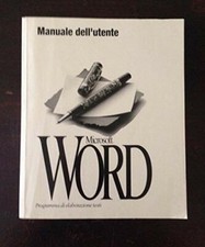 Manuale dell'utente Microsoft Word programma di elaborazione testi Ver