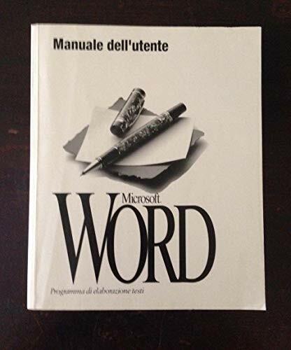 Manuale dell utente microsoft - dell'utente,