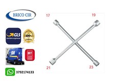 CHIAVE A CROCE PER SMONTAGGIO RUOTE AUTO