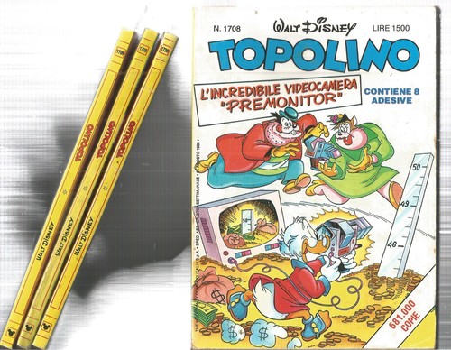 Topolino numeri 1709 - topolino,