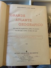 GRANDE ATLANTE GEOGRAFICO BARATTA-VISENTIN 1922 Nr. 973/1000 RARISSIMO
