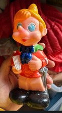 Pinocchio Vinyl vintage toy no