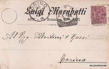 # ASTI: 1896  testatina LUIGI MARABOTTI  Via Bonzanigo 16