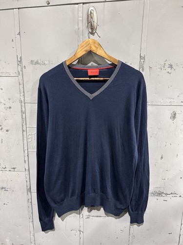 Isaia napoli lana - napoli, navy