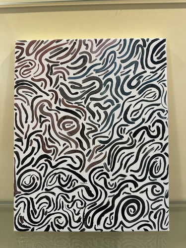 Quadro moderno dipinto - a, mano