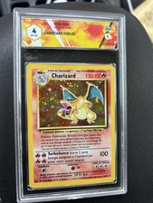 Charizard Set Base Ita GRAAD 4