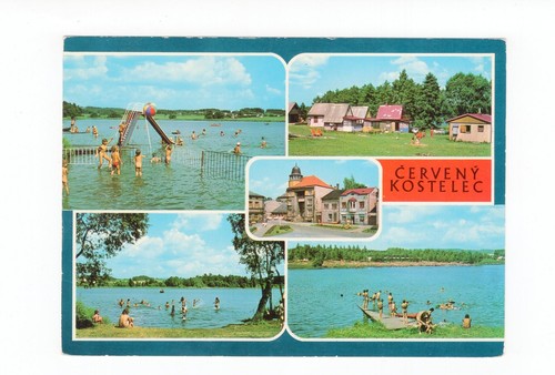 Cartolina postale cerveny - cartolina,