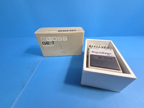 Vintage boss equalizer - vintage, ge-7