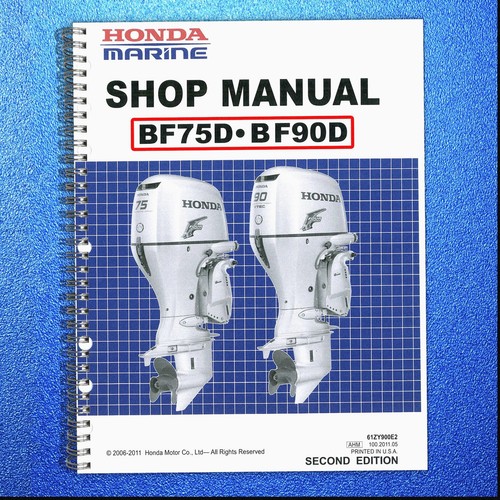 Honda bf75d bf90d 2006 - honda,