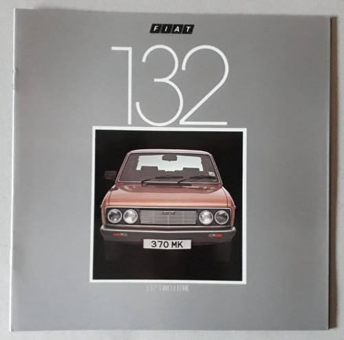 Fiat 132 depliant litri 1981 - 132,