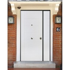 Porta Blindata Bianca Doppia