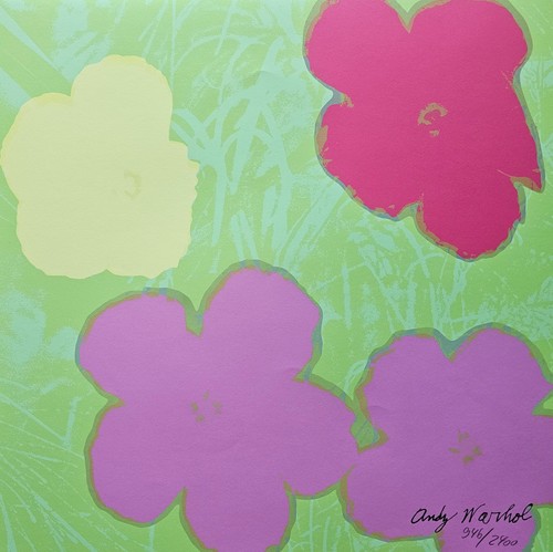 Andy warhol fiori papavero - andy,