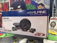 Alpine SPR-60C Sistema di altoparlanti a 2 vie 6-1/2" componenti (coppia) nuovo