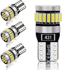 4Pcs Lampadina W5W T10 LED Canbus Luce Di Posizione 194 168 24 Leds 4014SMD 12V,