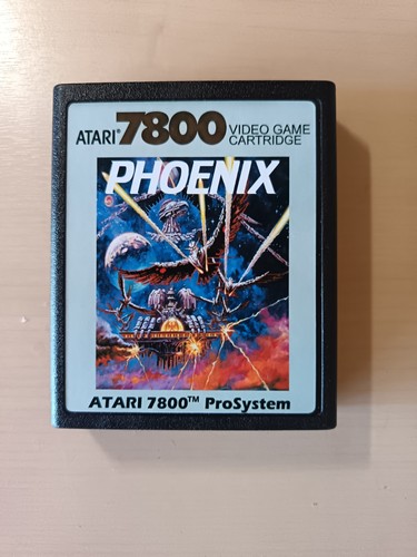 Atari 7800 phoenix - atari, 7800+