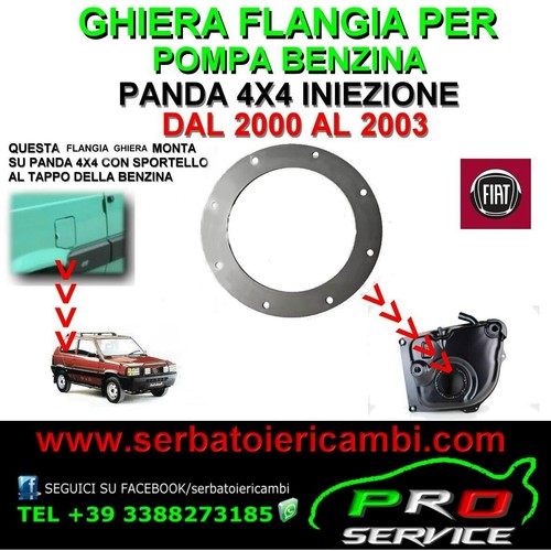 Ghiera flangia anello - inox, x
