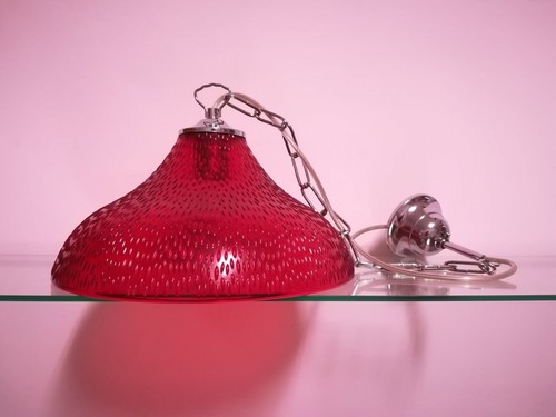 Lampadario vetro colorato - , a