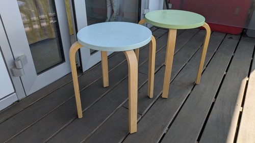 Sgabello ikea frosta stile - sgabello,
