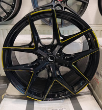 4 pezzi Barracuda Razzer 10,5x21 ET35 5x112 nel colore speciale Flash Yellowgold