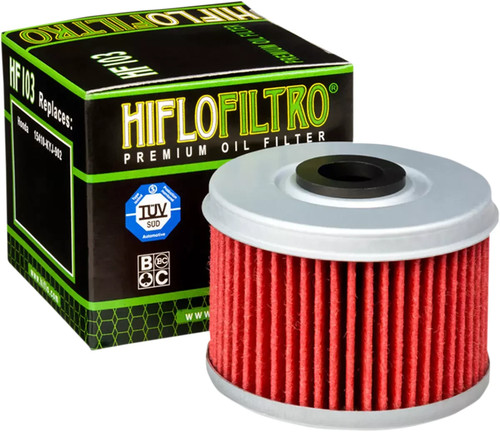 Filtro olio hiflo hf103 honda - filtro,