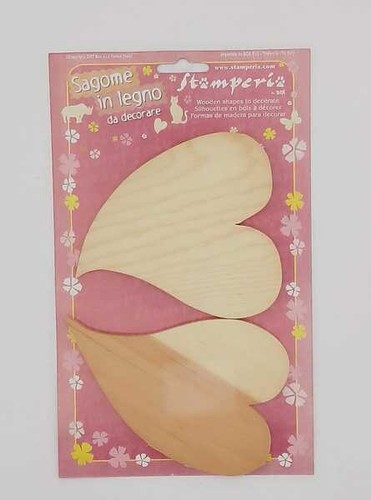 Sagome legno cuori