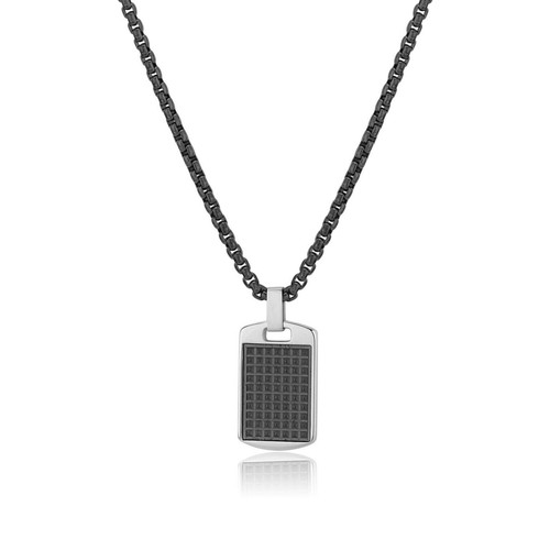 Collana lunga uomo - lunga, acciaio