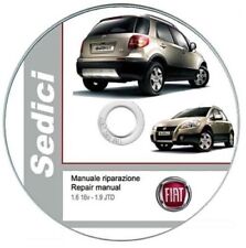 Fiat Sedici (MY 2007...) manuale officina su Cd