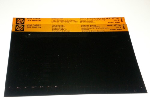 Microfiche catalogo ricambi - microfiche,