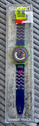 Montre swatch scuba 200 - -,