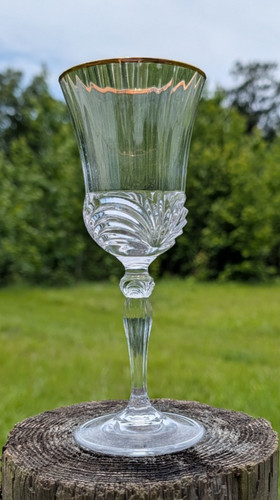 Calice acqua oro royal crystal - calice,