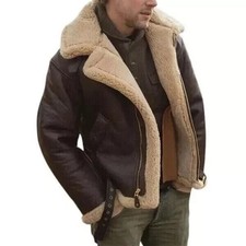 Bomber uomo B3 RAF marrone