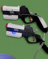 2 pistole tattili VR wireless per realtà virtuale (vibrazione + trigger atti