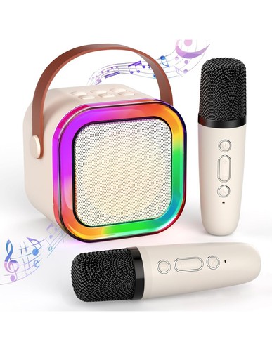 Mini karaoke con microfoni - mini,