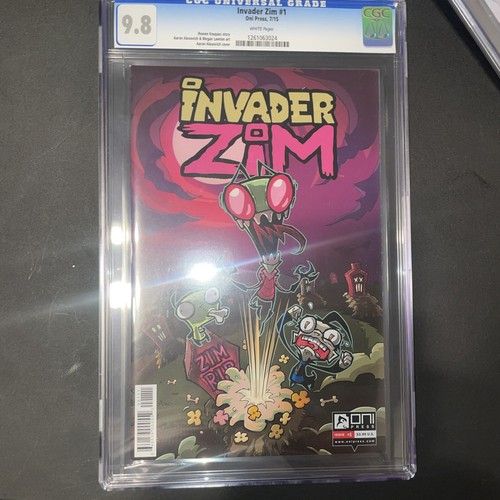 Invader zim fumetto - invader,