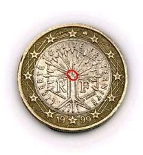 COLLEZIONISTI!! Moneta francese da 1 euro rara 1999! Errore di data e di stampa.