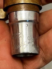 Raro sassofono contralto vintage Berg Larsen firma P boccaglio metallo 80/3M