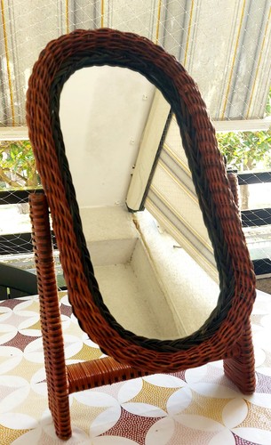 Specchio tavolo vintage - da,