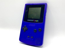 Game Boy Color Nintendo Viola Purple Grape Blu Funziona Gameboy Sicuro Console