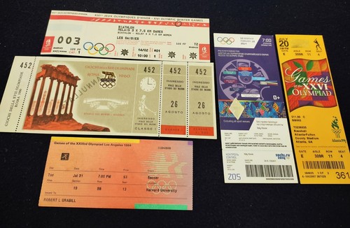 Lotto biglietti olimpiadi - lotto, 5