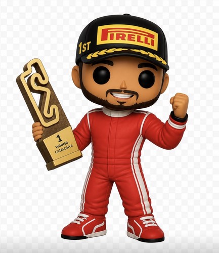 Statuetta lewis hamilton - lewis,