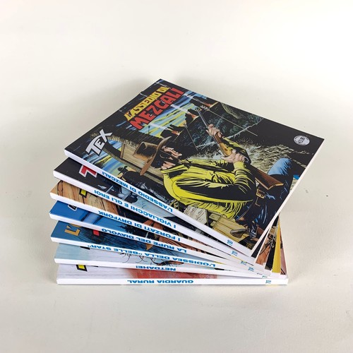 Tex fumetti sequenza - fumetti, 710-717