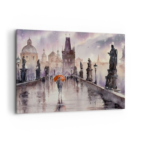 Quadro tela 100x70cm ponte - tela,