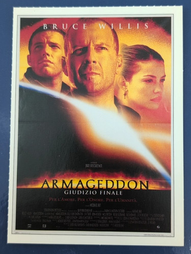 Cartolina ciak armageddon - cartolina,