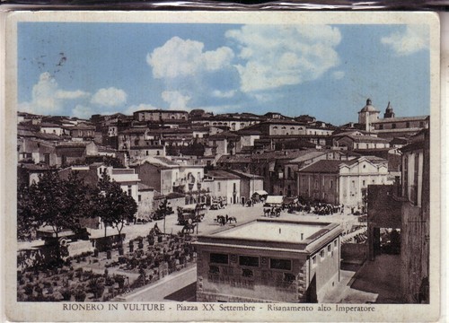 Cartolina rionero in - cartolina,
